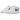 Nike Air Force 1 Low Impact Next Nature Double Swoosh White Black Blue sneakers i sidoprofil med vit ovandel, svart och blå dubbel swoosh samt vit sula
