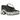 Nike Air Max Plus Toggle Black Silver sneakers i vinklad profil med svart mesh-ovandel, silverfärgade detaljer och praktiskt snörsystem med toggle