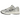 Nike Zoom Vomero 5 Photon Dust Metallic Silver sneakers sedda från sidan med lager av grå mesh, metalliska silverdetaljer och en dämpad sula