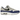 Nike Air Max 1 Deep Royal Blue sneakers i sidovy med vit ovandel, djupblå mockadetaljer, gråa paneler och synlig Air-enhet i mellansulan