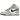 Nike Dunk High White Sanddrift Brown sneakers i en vinklad vy med vita läderpaneler, bruna överlägg och en vit mellansula.