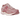 Nike Zoom Vomero 5 Elemental Pink sneakers i sidoprofil med livlig rosa färgkombination, strukturerad ovandel och vit mellansula.