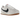 Nike Cortez Vintage Muslin Black sneakers i profil med beige ovandel, svart swoosh-logotyp, vita skosnören och en klassisk randig mellansula.
