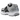 Nike Zoom Vomero 5 Metallic Silver Black sneakers i sidoprofil med ovandel i silverfärgad mesh, tekniska detaljer och svart swoosh på sidan