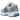 Nike Zoom Vomero 5 Photo Blue sneakers sedd från sidan med ventilerande ovandel i mesh, tekniska lagerdetaljer och en dämpande vit mellansula