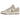 Nike Dunk Low Retro SE Phantom Khaki sneakers i sidoprofil med beige läderovandel, matchande skosnören och vit mellansula med mörk yttersula.