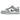 Nike Dunk Low Next Nature Blue Whisper Iridescent sneakers sidoprofil i ljusblå iriserande toner med vit sula, detaljerade sömmar och swoosh logotyp