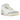 Jordan 3 Retro Craft Ivory sneakers sidoprofil med elfenbensvit ovandel i läder, grått elefantmönster vid tån och synlig Air-dämpning i sulan.