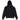 Nike x NOCTA NRG Fleece CS Hoodie Black sneakers i framifrån med svart fleecematerial, huva och vit logotyp