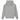 Nike x NOCTA CS Pullover Hoodie Dark Grey Heather/Matte Silver/Black sneakers framifrån med huva, dragsko och metallisk logga