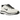 Nike P-6000 Sail Black Lime Blast sneakers i vinklad profil med krämfärgad mesh, svarta överlägg och neongröna swoosh-detaljer