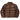 Nike x NOCTA Sunset Puffer Jacket Baroque Brown sneakers i frontvy med mörkbrun quiltad design och dragkedja