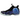 Nike Air Foamposite One Galaxy sneakers i en snygg vinklad vy med det ikoniska galaxmönstret, svarta skosnören och slitstark gummisula