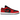 Air Jordan 1 Low Armory Navy Sport Red sneakers från sidan med marinblå läderpaneler, röd swoosh och vita detaljer vid hälen.