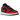 Air Jordan 1 Low Armory Navy Sport Red sneakers sidoprofil med mörkblå läderpaneler, röd swoosh och vita skosnören på en klassisk gummisula