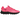 Nike Air Max DN8 Hyper Pink sneakers i vinklad vy, visar den livfulla rosa ovandelen, det texturerade mesh-materialet och den markerade mellansulan.
