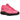Nike Air Max DN8 Hyper Pink sneakers i vinklad profil som visar den dynamiska rosa mesh-designen, futuristisk sula och den ikoniska logotypen