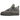 Air Jordan 4 Retro SE Paris Olympics Wet Cement sneakers sidoprofil med grå nubucköverdel, synlig Air-enhet och svarta skosnören