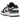 Nike Dunk Low SE Just Do It Iridescent sneakers sedda från sidan med skimrande iriserande detaljer, vita skosnören och grå sula