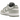 Nike Dunk Low SE White Light Pumice sneakers i profil med vit läderbas, grå detaljer, swoosh-logotyp och platta skosnören