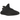 Adidas Yeezy Boost 350 V2 Black Non-Reflective sneakers i sidoprofil med svart Primeknit-ovandel, matchande skosnören och karakteristisk sula.