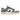 Nike Dunk Low Smoke Grey Gum 3M Swoosh sneakers i profil, uppvisande grå läderdetaljer, reflekterande swoosh och en klassisk brun gummisula