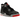 Air Jordan 4 Retro Bred Reimagined sneakers i en klassisk sidoprofil med svart läderöverdel, gråa detaljer och synlig Air-enhet i sulan.