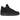 Air Jordan 4 Retro Black Cat (2025) sneakers i en stilren sidoprofil, helt svart design med ovandel i nubuck, ikoniskt snörsystem och svart gummisula