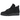 Air Jordan 4 Retro Black Cat (2025) sneakers i en stilren sidoprofil med ovandel i matt svart mocka, svarta skosnören och matchande mellansula.