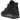 Air Jordan 4 Retro Black Cat (2025) sneakers i en vinklad vy med svart ovandel i nubuck, ikonisk gummimellansula och svarta skosnören.