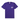 Supreme 4 Life Tee Purple sneakers är faktiskt en lila t-shirt med vit grafik på framsidan, visad ur ett frontalt perspektiv
