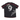 Supreme Floral Soccer Jersey Black sneakers vy framifrån med svart bas, blommigt mönster, vit logotyp och ribbade detaljer vid kragen