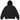 Product Image Supreme Piping Zip Up Hooded Sweatshirt Black