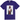 Supreme Playboi Carti Tee Purple sneakers framifrån med lila t-shirt med ett framträdande grafiskt tryck på bröstet och klassisk passform
