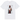 Supreme Playboi Carti Tee White sneakers framifrån visar en vit t-shirt med ett färgglatt porträtt av Playboi Carti och en röd Supreme-logotyp