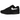 Nike Air Max 1 Black White Swoosh sneakers i en klassisk vinklad profilvy med en kontrasterande vit mellansula och den ikoniska svarta swooshen