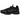 Nike Air Max Sunder Black Silver sneakers i vinkelad vy med svart ovandel och silverdetaljer samt dragkedja
