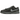 Nike Dunk Low Berlin sneakers i profilvy med mörkgrå läderovandel, svarta detaljer och en semitransparent grå yttersula