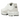 Nike Air Max Plus Platinum Tint sneakers i vinklad profil med vit mesh-design, markanta vågiga linjer och synlig Air-dämpning i sulan