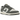 Nike Dunk Low Next Nature Iron Grey Lightning sneakers sedda från sidan med mörkgrå paneler, svart Swoosh i läder och vit mellansula för en klassisk stil