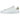 Adidas Stan Smith White Gold Metallic sneakers sidoprofil med vit läderovandel, guldfärgad hälkappa och klassiska perforerade detaljer.