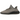 Adidas Yeezy Boost 350 V2 Ash Stone sneakers i sidoprofil med en gråmönstrad Primeknit-ovandel, orange sidorand och den karakteristiska räfflade sulan.