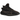 Yeezy Boost 350 V2 MX Rock sneakers i en vinklad vy med det mörka Primeknit-mönstret i grått och svart, kombinerat med en svart transparent sula.