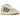 Adidas Campus 00s Crystal White Dark Green sneakers i sidoprovy med vit mockaöverdel, mörkgröna ränder och breda skosnören