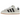 Adidas Campus 00s Crystal White Core Black sneakers i sidoprofil med vit ovandel i mocka, svarta läderränder och tjocka skosnören