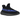 adidas Yeezy Boost 350 V2 Dazzling Blue sneakers i sidoprofil med svart Primeknit-ovandel, ikonisk blå rand och mörk stötdämpande sula