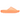 Adidas Yeezy Slide Enflame Orange sneakers i en sidoprofil med den karakteristiska knallorangea färgen och den skulpterade räfflade sulan