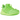 adidas Ultra Boost OG Beyonce Ivy Park Solar Green sneakers vinklad vy med neongrön Primeknit-ovandel och matchande snören