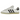 Adidas Samba Jason Dill White Black sneakers sedd från sidan med vitt läder, svart plös, gulddetaljer och genomskinlig sula