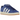 Adidas Campus 00s Lucid Blue sneakers i sidoprofil med blå mockaöverdel, vita läderränder och tjocka skosnören